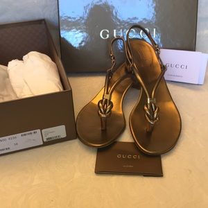 GUCCI Nappa Silk/ Size 38